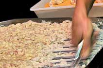 haciendo croquetas